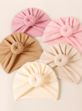 新生儿护耳印度帽Baby hood newborn ear protector Indian hat