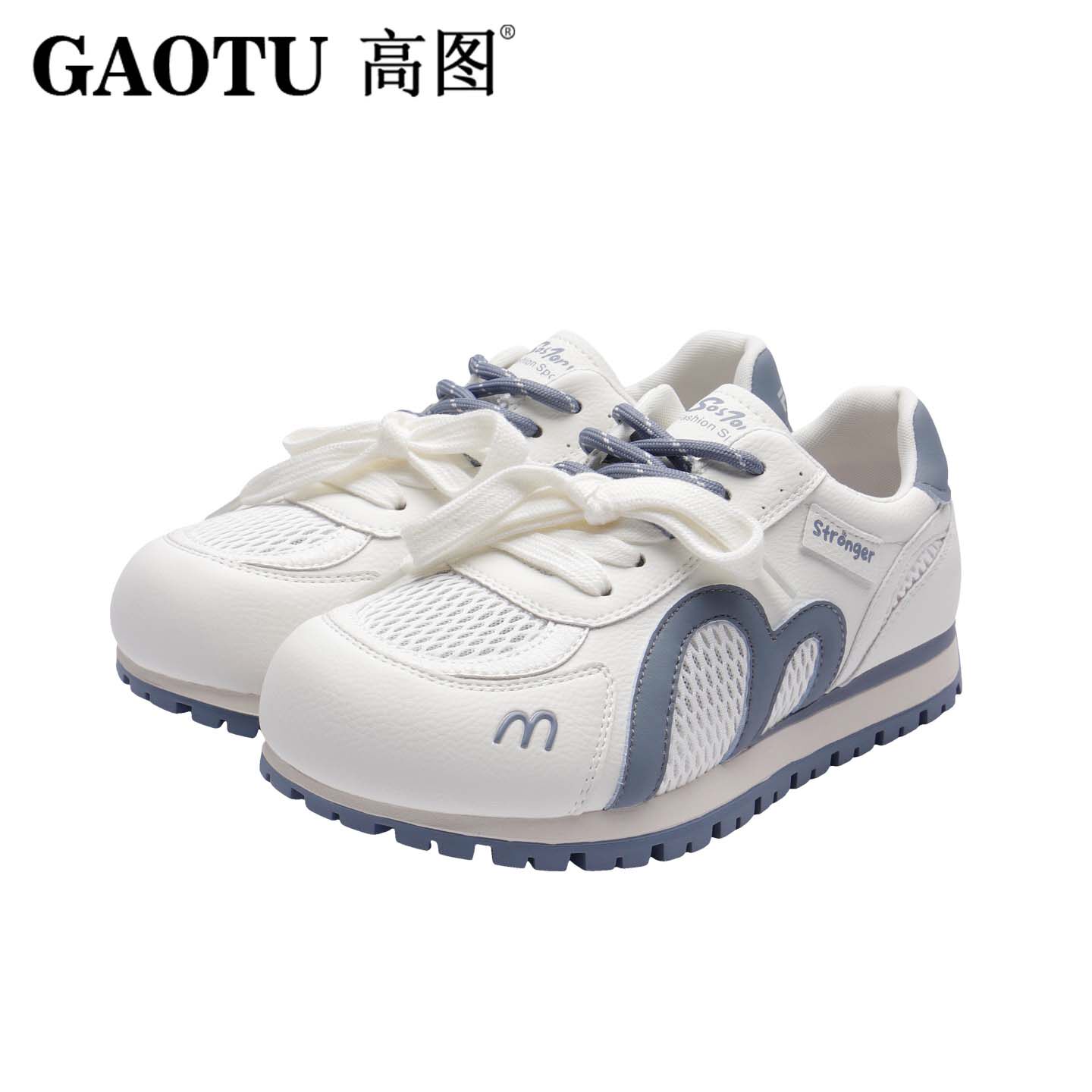 高图时尚休闲鞋女2026夏季新款轻便舒适透气百搭单皮鞋7673-23751
