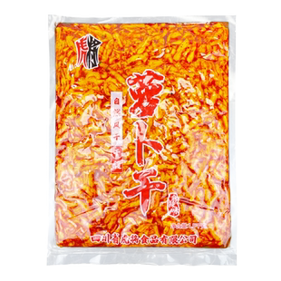 虎将干馥萝卜干1.5kg 风干麻辣开味爽口下饭菜榨菜开袋即食大包装