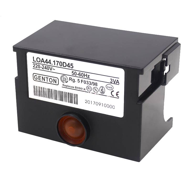 柴油锅炉燃烧器控制器genton甲醇炉燃烧机配件程控器loa44.170d45