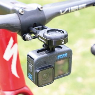 分体把码表架闪电崔克皮娜捷安特等适用航空铝合金CNC日本进口