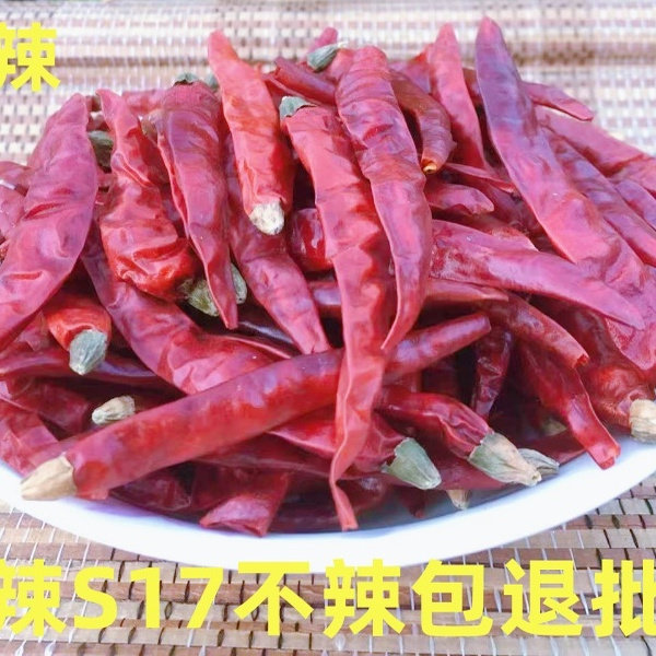 正宗印度魔鬼辣椒干辣椒特辣变态辣特香去籽段无加盐无加油无增重 - 实物图