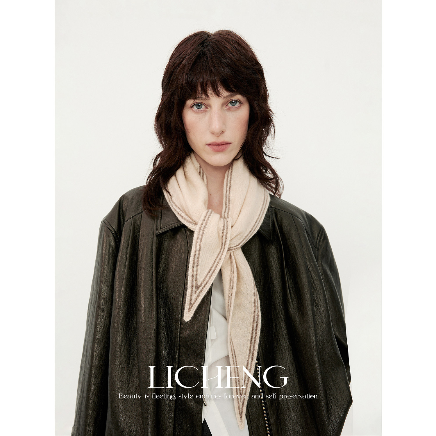 礼诚 山羊绒菱形围巾女 针织三角领巾秋冬护颈披肩短羊毛小围脖,服饰配件/皮带/帽子/围巾,围巾/丝巾/披肩,淘宝优惠券,粉丝福利购,淘宝优惠卷