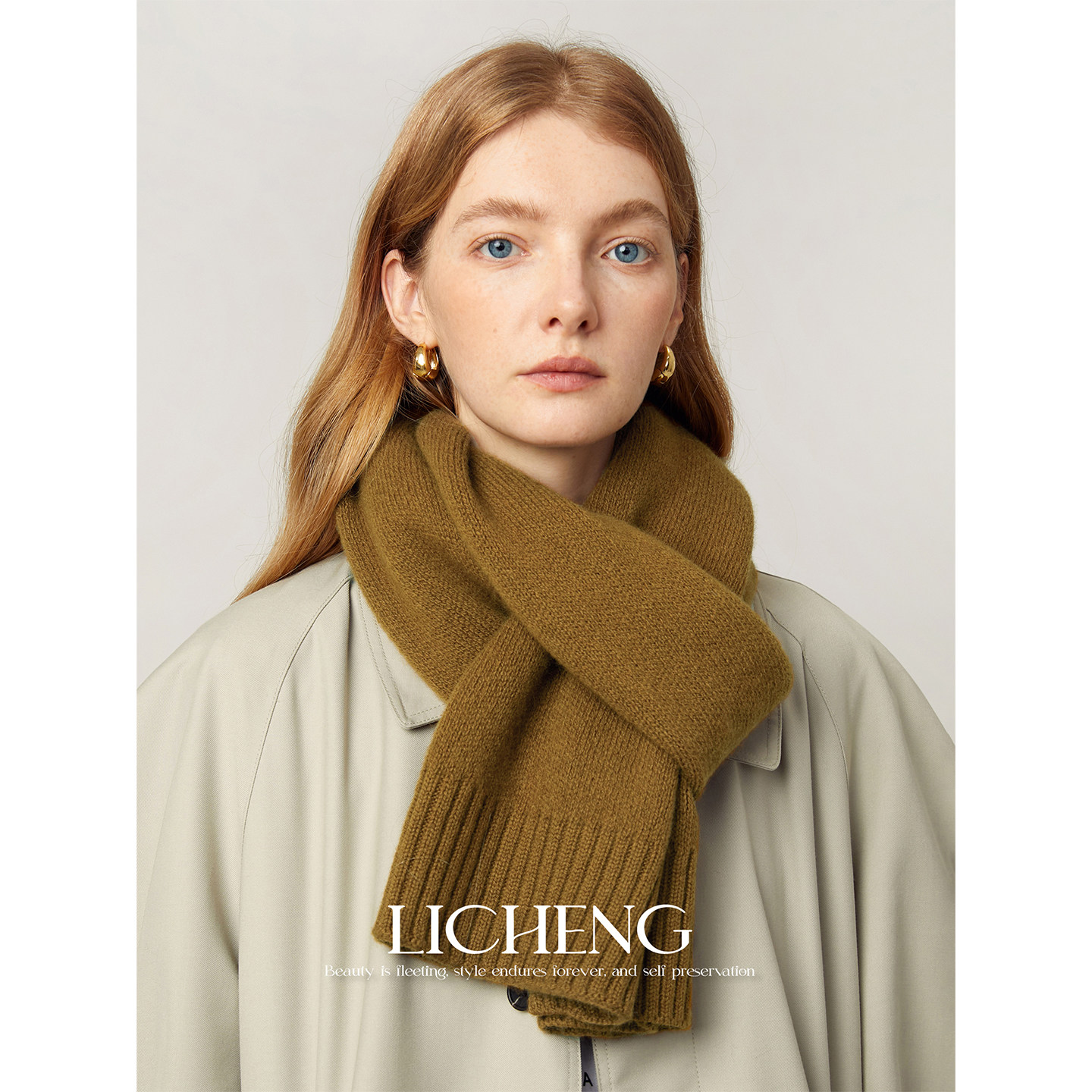 礼诚 高级感100%澳洲纯羊毛针织围巾冬户外加厚防寒围脖情侣送礼,服饰配件/皮带/帽子/围巾,围巾/丝巾/披肩,淘宝优惠券,粉丝福利购,淘宝优惠卷