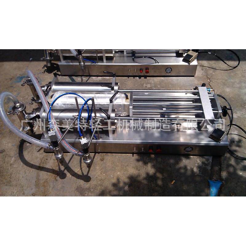 5-5000ml双头洗衣液灌装机半自动洗洁精洗发水双头液体灌装机