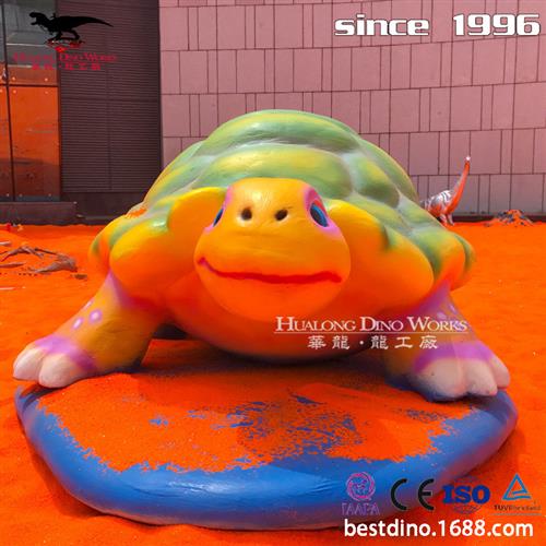 海洋动物模型摆件杰尼龟造型生物鲨鱼仿真玩具仿真乌龟定制