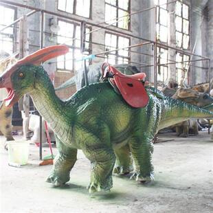 大号骑行恐龙电动车广场骑乘恐龙车游乐设备摆摊玩具儿童电动车