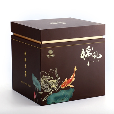 徐聘号锦鲤浓香型碳培岩茶大红袍500克礼盒装
