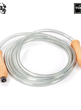 泰国TKB拳击透明跳绳黑色健身减肥运动跳绳燃脂健身体能训练