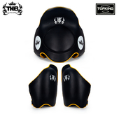 泰国进口TKB护甲套装 成人护腰加厚腰靶护腿拳击散打格斗训练护具