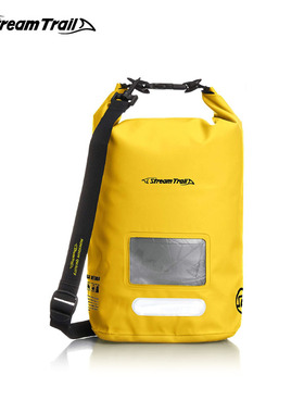 户外防水圆筒包单肩水上乐园装备救生包包时尚女包StreamTrail