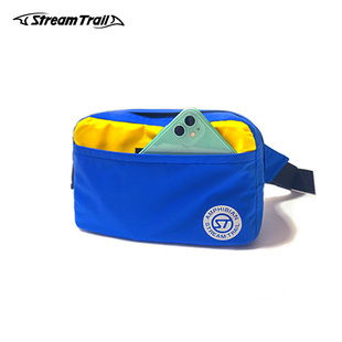 泰国StreamTraiI时尚运动男女跑步斜跨户外多功能防水单肩包胸包