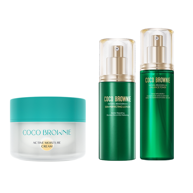 coco brownie可莱尼水乳护肤套装保湿修护保湿,抗皱紧致舒缓正品