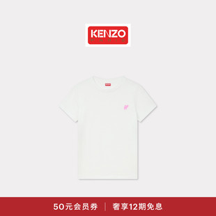 版 KENZO 25秋冬新品 女士經(jīng)典 型大象圖案T恤衫