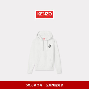 2.0休闲连帽卫衣 女士海棠花BOKE KENZO 26春夏新品