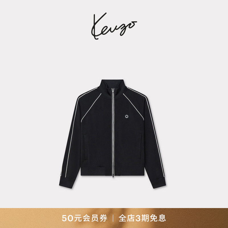 KENZO男士海棠花BOKE 2.0休闲拉链卫衣外套图片