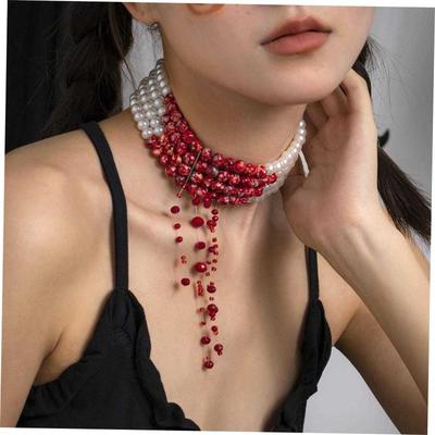 decorations Halloween Necklace Costume Women Day Men Witch