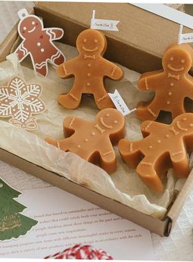 1PC Gingerbread Man Christmas Scented Candle Aromatherapy