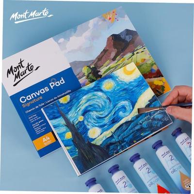 oil painting book art canvas paper pad montmarte油画本