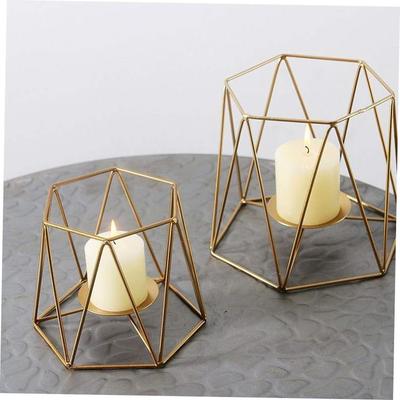 iron candlestick bedroom table decoration shooting props