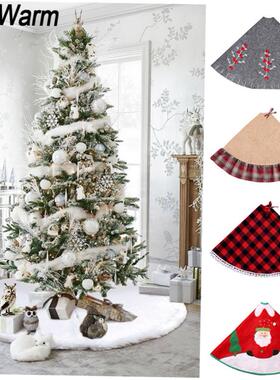 OurWarm Christmas Tree Skirt 30/36/48inch Round Carpet