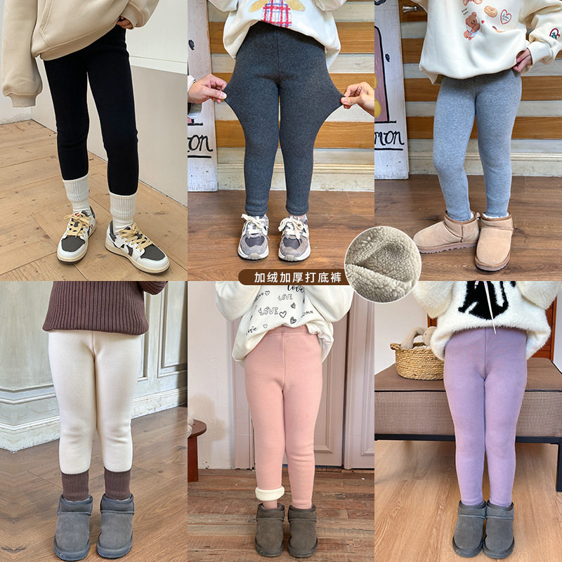 艾摩贝贝儿童裤子中大小女童宝宝复合280g奥粒绒羊毛拉架打底裤潮,童装/婴儿装/亲子装,裤子,淘宝优惠券,粉丝福利购,淘宝优惠卷