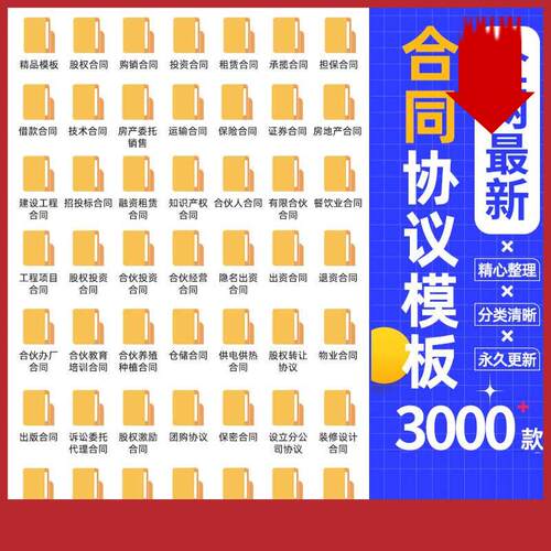 合同协议书电子模板合伙投资融资租赁经营股权餐饮范本word文档