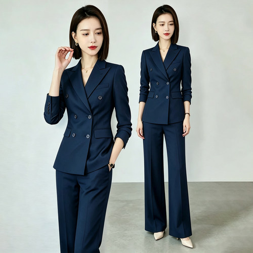 【律师系列】西装套装女春秋商务高端职业通勤气质女装西装直筒裤