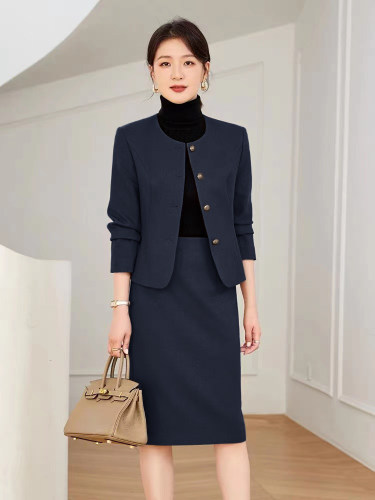 秋冬名媛气质职业装工作服