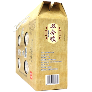 张家口特产口蘑山珍野生菌类南北干货白可炖炒菌菇汤礼盒300g礼盒