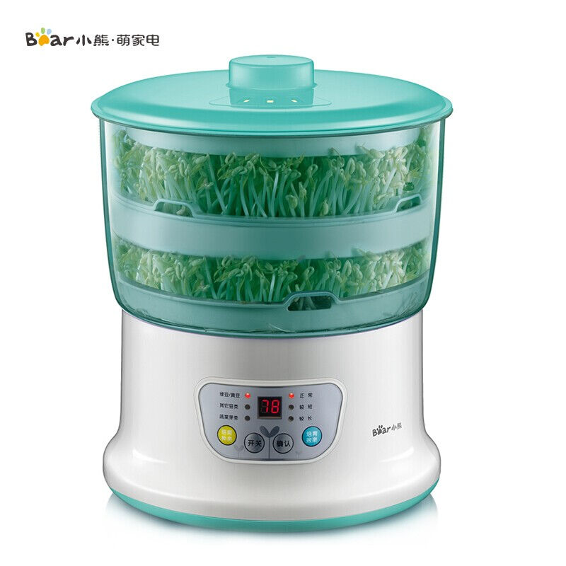 小熊(Bear)豆芽机家用双层蔬菜机/豆芽机