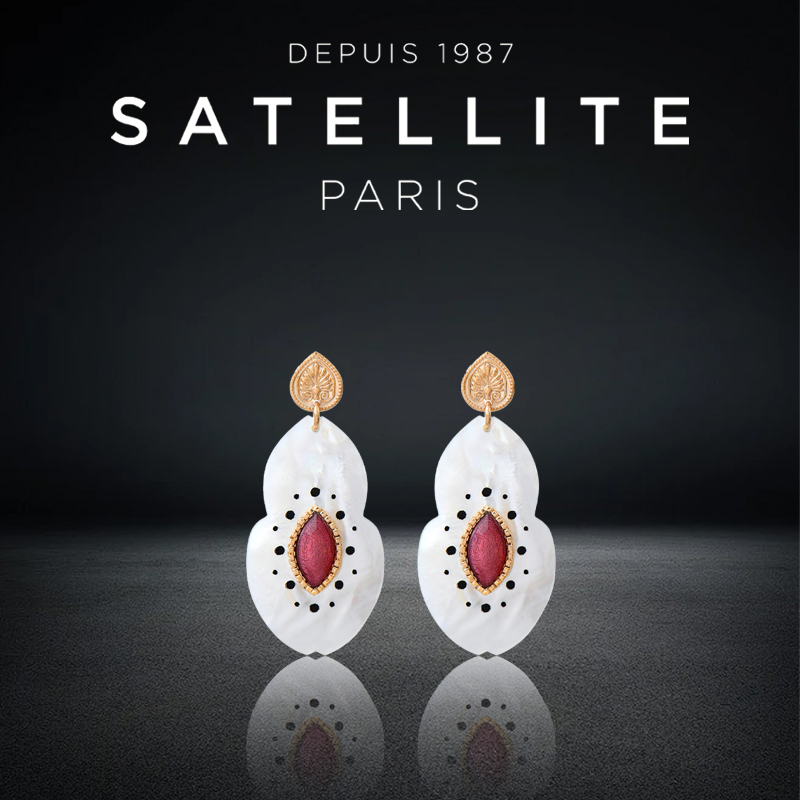 satellite时尚高级感女耳针