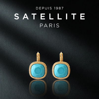 satellite小众方糖个性女耳环