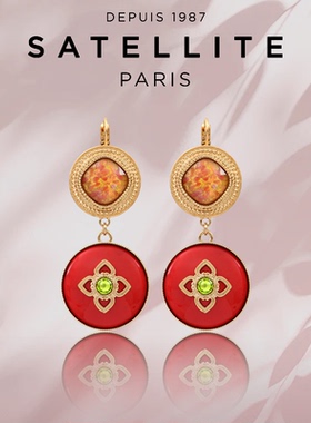 SATELLITE POB系列耳环女高级感设计时尚耳坠轻奢小众百搭耳饰