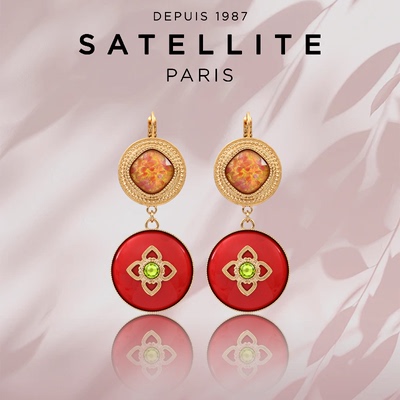 SATELLITE POB系列耳环女高级感设计时尚耳坠轻奢小众百搭耳饰