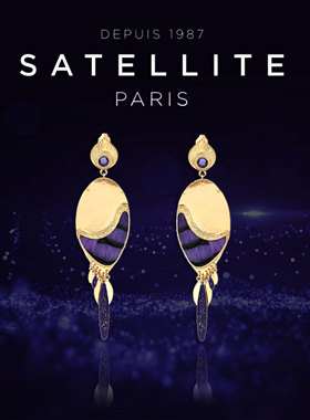 SATELLITE MIK系列耳饰女高级感耳夹复古风小众轻奢无耳洞配饰品