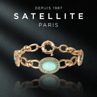 SATELLITE LOU系列手链女小众轻奢首饰优雅大气高级感设计配饰品