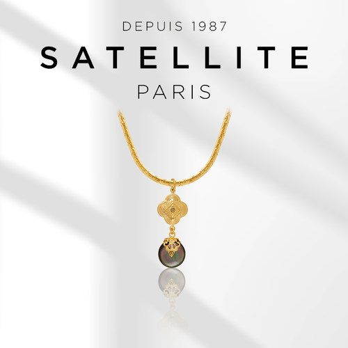 satellite女小众轻奢精致项链