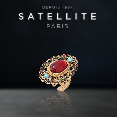 SATELLITE ULTIMA系列纯手工高品质小众设计女轻奢简约优雅戒指