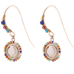 SATELLITE CLAUDIA系列耳饰女高级感复古风精致轻奢耳针耳钉礼物