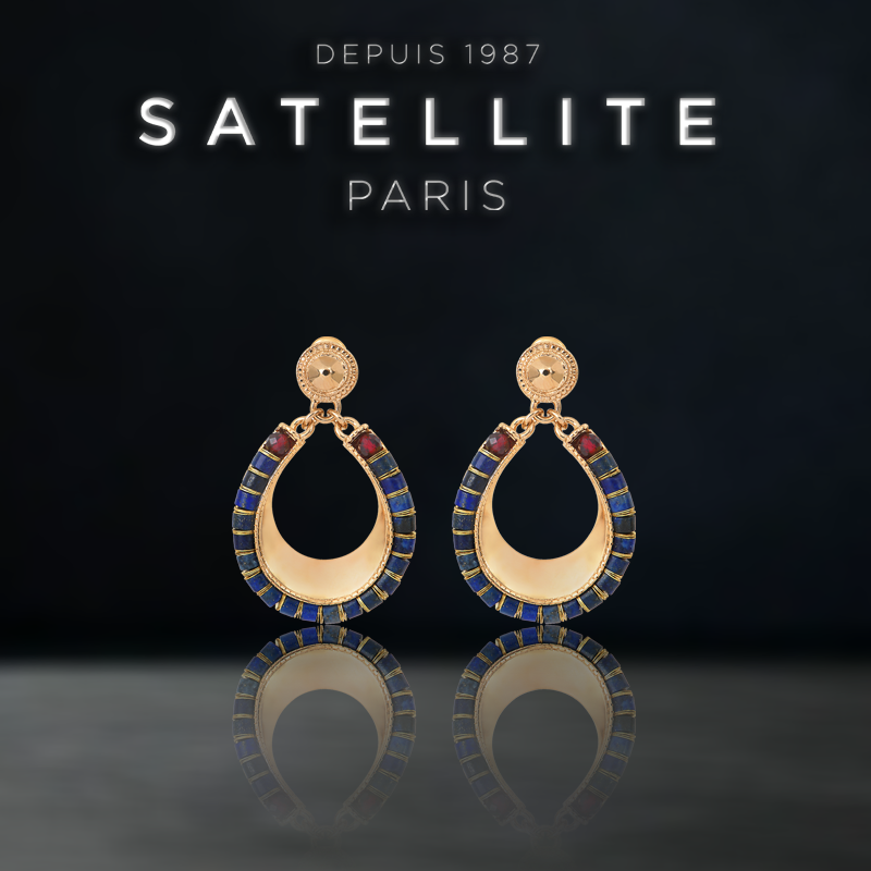 SATELLITE INO系列耳饰女高级感复古风小众精致轻奢耳环官方正品