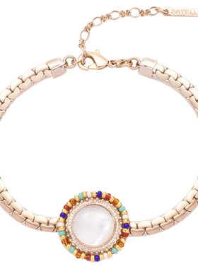 satellite法式时尚复古手链手链