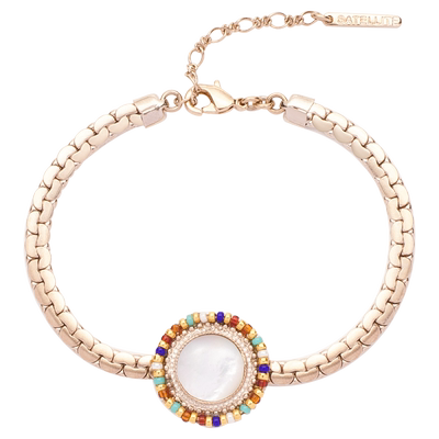 satellite法式时尚复古手链手链