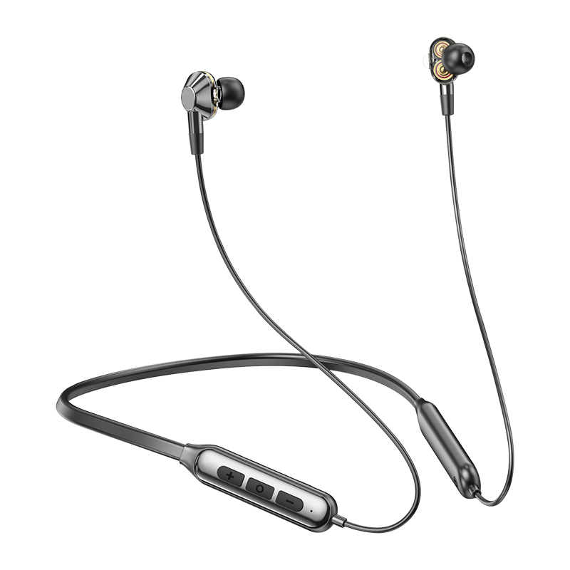 OKSJ颈挂脖式蓝牙耳机可插内存卡