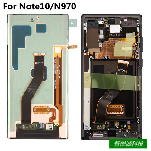适用三星Note10屏幕总成N970曲面