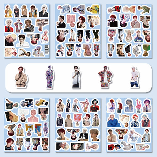 100贴超人气男明星歌手EXO成员鹿