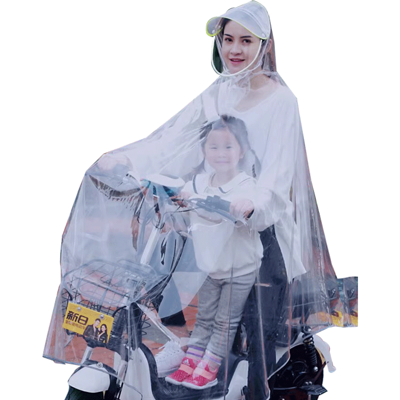 骑行加厚雨衣电动车单人
