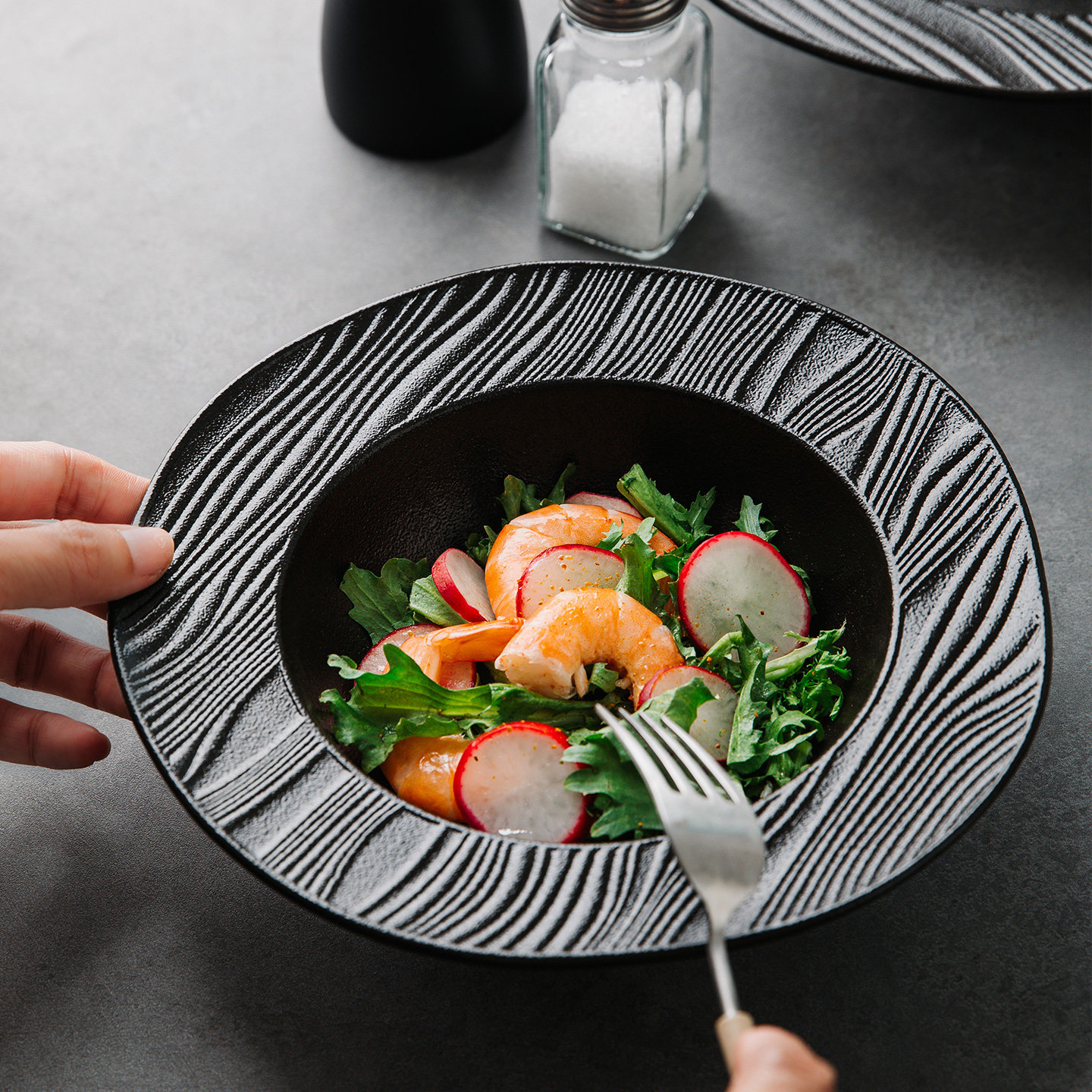 草帽盘西餐盘子高级感意大利面盘汤盘菜盘陶瓷飞碟盘餐厅摆盘餐具,餐饮具,盘,淘宝优惠券,粉丝福利购,淘宝优惠卷