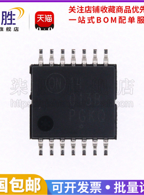 柒胜丨原装 MC14013BDTR2G 丝印14013B TSSOP-16 贴片逻辑触发器