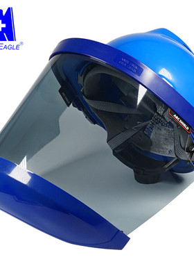 防电弧面屏面罩台湾蓝鹰11KV高压电弧面屏电工绝缘防护面罩11Cal